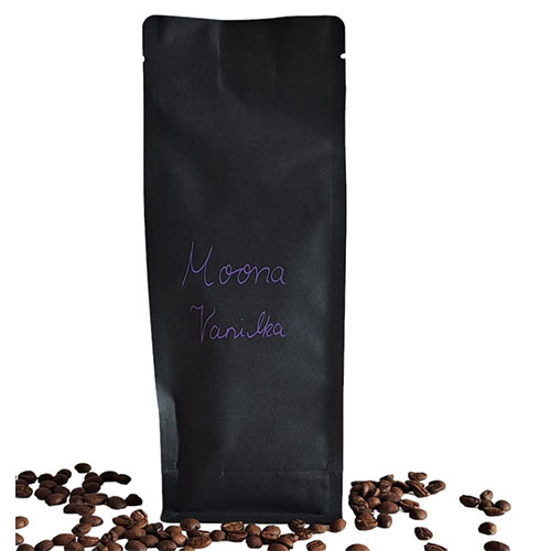 Zrnková káva s vanilkou MOONA, 250 g